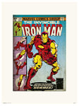 Erik - Art Print Illustration Marvel Iron Man 126, 30 x 40 cm