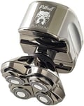 Skull Shaver Pitbull Platinum Pro Electric Razor for Men: Cordless,