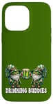 iPhone 14 Pro Max Green Gnomes In St Patricks Day Costume For Drinking Buddies Case