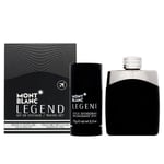 Mont Blanc Legend Eau de Toilette 100ml Spray  + 75ml Deodorant Stick Set New