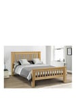 Julian Bowen Amsterdam Oak Bed Frame - King