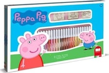 Multiprint Multiprint Peppa Pigs And Pens (36) För Färgning