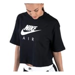 Nike Femme W Nsw Air Top T shirt, Noir, S EU