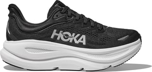 Hoka Women's Bondi 9 Wide Black/White, 37 1/3