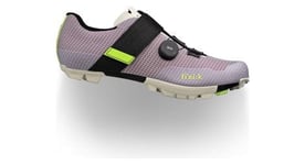 Chaussures vtt fizik vento ferox carbon rose   blanc