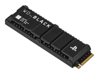 WD Black SN850P NVMe SSD WDBBYV0020BNC-WRSN - SSD - 2 TB - inbyggd - M.2 2280 - PCIe 4.0 x4 (NVMe) - integrerad kylfläns