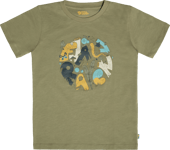 Fjällräven Kids' Forest Findings T-Shirt Light Olive, 116