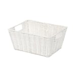 Compactor Panier de rangement Blanc 31 x 24 x H.14 cm