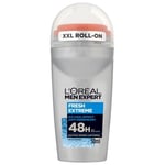 3 x L'Oreal Men Expert Anti-Perspirant Roll-On Fresh Extreme 50ml