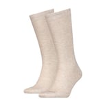 Calvin Klein Strumpor 2P Mirrored Logo Socks Beige One Size Herr