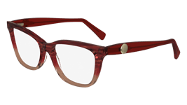 Lunettes de Vue LONGCHAMP LO2744 606 TEXTURED RED 55/16/140 Femme