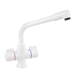 Deva Sauris Mono Kitchen Sink Mixer Tap White