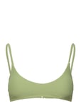 Tanlines V Bralette Sport Bikinis Bikini Tops Bandeau Bikinitops Green Billabong