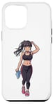 Coque pour iPhone 12 Pro Max Anime et manga Style Fille portant des vêtements de sport