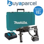 Makita DHR202STW 18V 2kg Lithium SDS Hammer Drill + 1 x 5.0 Batteries + Case