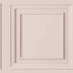 Fresco Wood Panel Blush Wallpaper