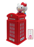 TEKNOFUN London Booth Hello Kitty Chargeur pour Smartphone, 811254, Rouge