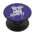 Je Veux Jouer À Des Mini Jeux Drôles De Jeux D'arcade Meme PopSockets PopGrip Interchangeable