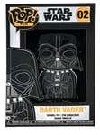 Funko POP! Pin Star Wars DARTH VADER POP PIN #02 Enamel Pin  BADGE NEW sealed