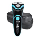 Electric Shaver for Men Cordless Electric Razor with Travel Case