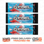 G Fuel Snow Cone Sachet 3 Servings, New & Sealed, UK, GFUEL Energy Drink