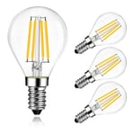 BRIMAX E14 LED Light Bulb Dimmable, G45 4W Golf Ball Bulb,40W Equivalent,Small Edison Screw in Golf Ball Bulbs,2700K Warm White SES Globe Light Bulbs,Energy Saving G45 Light Bulbs for Daily use