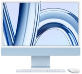 iMac 24” 4.5K Retina, Apple M3 8C CPU, 10C GPU/8GB/256GB SSD/Blue/INT - MQRQ3ZE/A