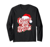 Christmas of the Claus Brothers Christmas Pajamas Boys Long Sleeve T-Shirt