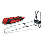 Fjellpulken Xcountry 130 Complete Red, Rød, 130 cm