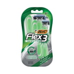 Bic Flex 3 Disposable Razor Sensitive (Pack of 6) 508096