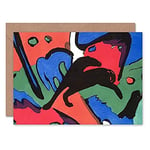 Artery8 Franz Marc And Wassily Kandinsky The Blue Rider Fine Art Greeting Card Plus Envelope Blank Inside