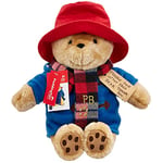 Rainbow Designs Commemorative Paddington Bear Teddy with Scarf - Inspired by Peggy Fortnum's Illustrations - Premium Quality, Large Cuddly Paddington Toy