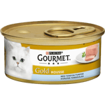 Tunfiskmousse - bokser 24 x 85 g - Katt - Kattemat - Våtfôr - Purina Gourmet Gold