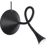 Trio Lighting Viper skrivebordslampe, sort