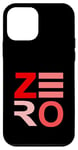 Coque pour iPhone 12 mini Rouge Zeroed in ! Graphique rouge