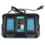 For Makita DC18RD 7.2v-18v LXT LI-ION Twin Port Rapid Battery Charger Dual Port