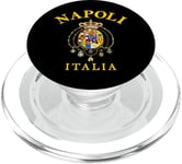 Drapeau de l'Empire romain de Naples - Souvenir de l'Italie - Drapeau Napoli PopSockets PopGrip pour MagSafe