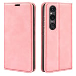 Sony Xperia 1 VI Etui med lommebok - Rosa