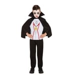 HALLOWEEN CHILDREN'S VAMPIRE COSTUME Gothic Dracula Boys Book Fancy Dress V88516