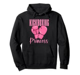 Kickboxing Princess Combat Sports Kickboxer Love Kickboxing Pullover Hoodie