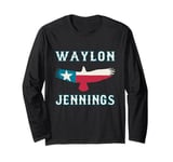 Waylon Jennings - Official Merchandise - Texas Eagle Long Sleeve T-Shirt