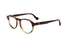 Lunettes de Vue Moncler ML5022 047 LIGHT BROWN 51/18/150 Homme