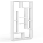 Vicco - Meuble de rangement cube Domus, Blanc, 70.2 x 120 cm 9 éventails