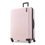 American Tourister Stratum XLT Hardside Luggage, Pink Blush, Checked-Large