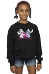 Lilo And Stitch Ohana Heart With Angel Sweatshirt