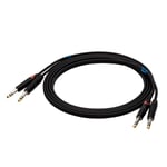 Ssq Jsjs5 Ss-1459 Cable 2x Jack Stereo - 2x Jack Stereo 5 M Black