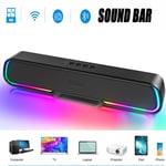 Bluetooth Wireless BT Sound Bar Speaker System Subwoofer TV Home Theate Soundbar