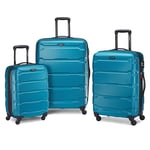 Samsonite Omni PC Valise Rigide Extensible avec roulettes pivotantes, Bleu Caraïbes (Bleu) - 68311-2479