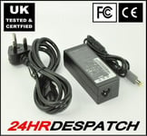 LAPTOP CHARGER AC ADAPTER FOR Lenovo Satellite Z60 Series Includng 3 pin UK AC p