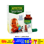 2 X Appeton Multivitamin Plus Infant Drops 30ml Increase Baby Appetite Free SHIP